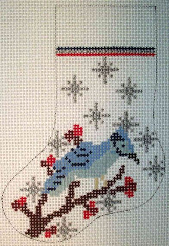 Mini Stocking - Blue Jay