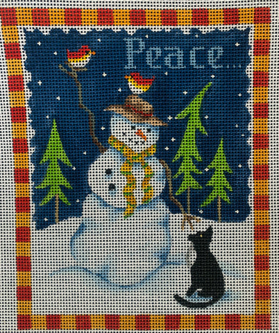 Peace Snowman