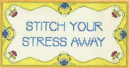 STITCH YOUR STRESS..  13ct