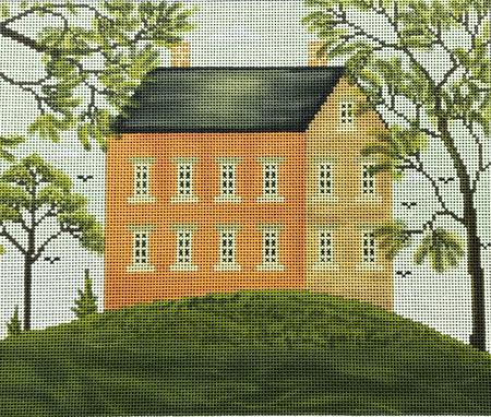 YELLOW FARMHOUSE   13ct