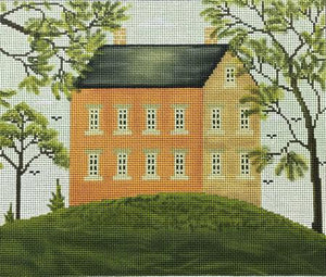 YELLOW FARMHOUSE   13ct