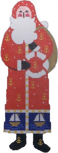 SAILING SANTA Ornament