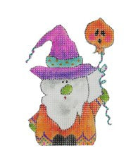 Halloween Gnome with Balloon