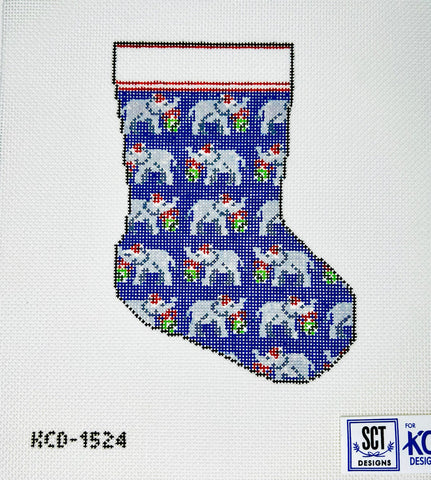 Mini Sock: Elephant