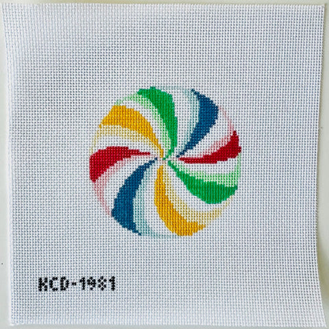 Round - Rainbow Peppermint