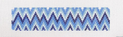 Blue ZigZag Cuff