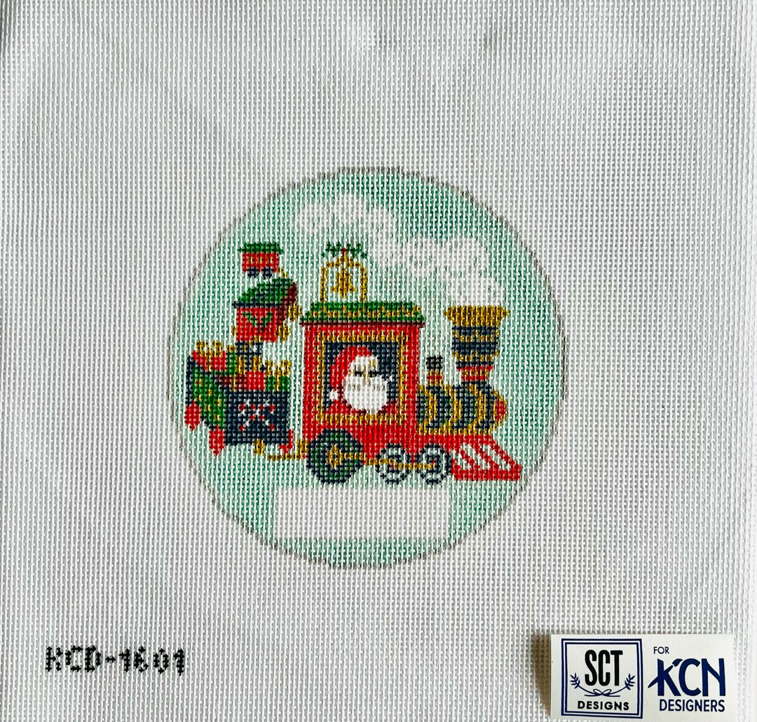 Round - Monogramable Santa Train