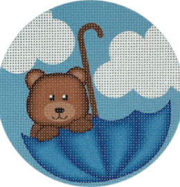 Umbrella Bear, Blue