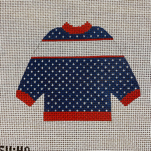 Sweater: Navy Pullover with Personalization