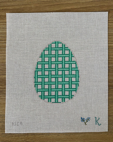 Egg - Green Lattice