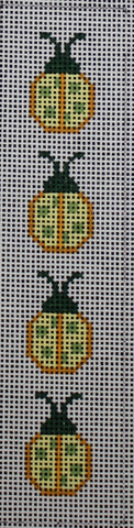 Bookmarks - Yellow Ladybug