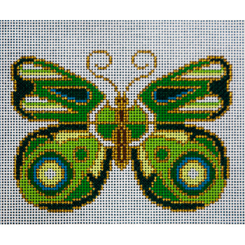 Butterfly : Green Cloisonne Butterfly