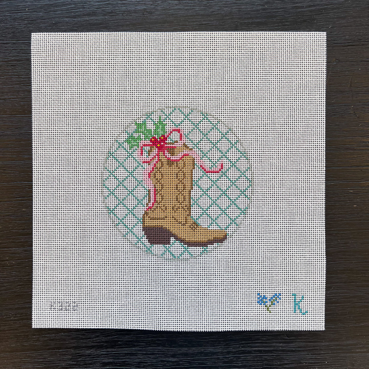 Boot & Bow - Brown