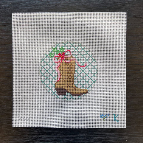 Boot & Bow - Brown