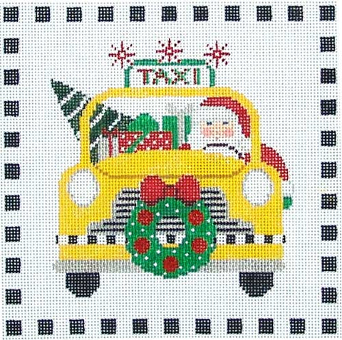 Christmas Designs - Taxi Santa