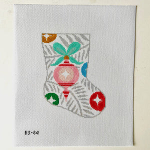 Stocking Bauble Canvas: Deck the Halls