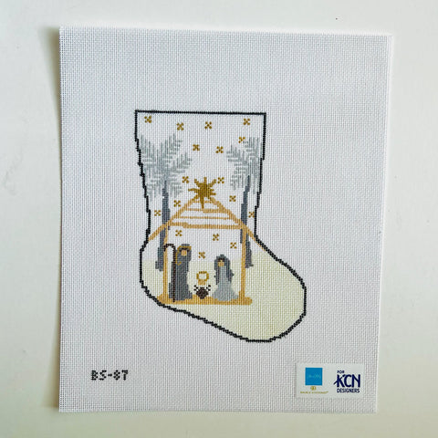 Stocking Bauble Canvas: O Holy Night