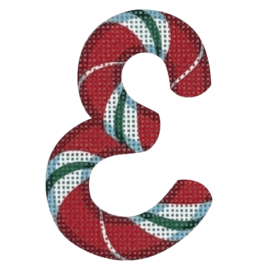 Candy Cane Letter – E