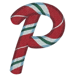 Candy Cane Letter – P