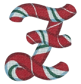 Candy Cane Letter – Z