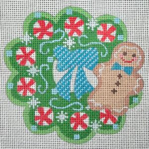 Wreath Ornament - Gingerbread Man