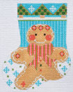 Mini Stocking - Gingerbread Girl