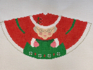 Mrs. Claus - 3d cone Stitch Guide - Patricia Sone