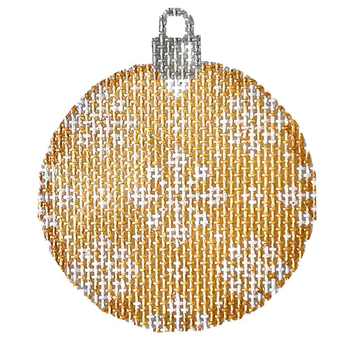 Mini Ball: Snowflake, gold