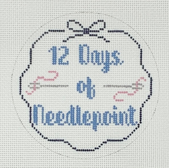 12 Days of Needlepoint - 13 canvases sold as a set