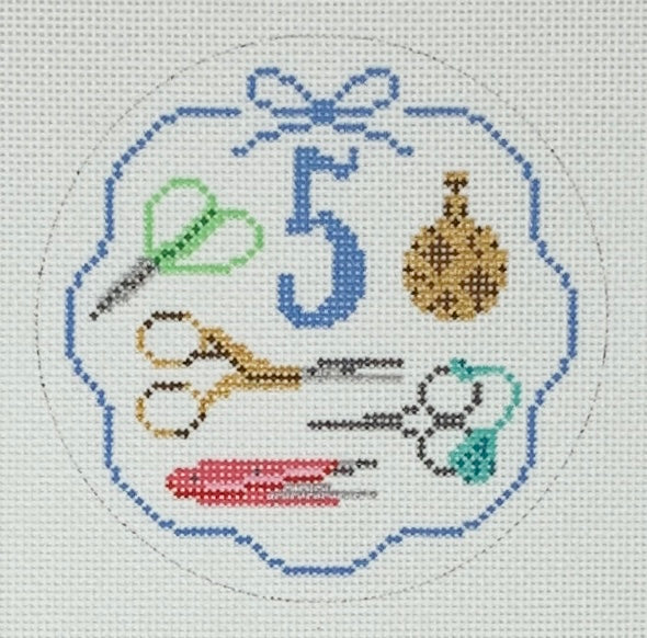 12 Days of Needlepoint - 13 canvases sold as a set