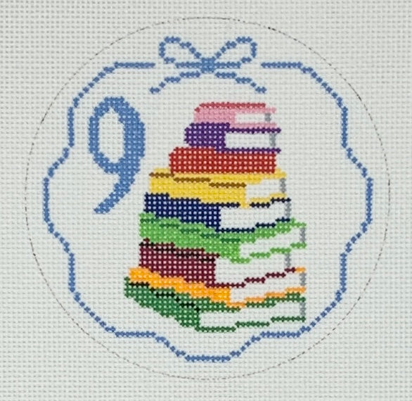 12 Days of Needlepoint - 13 canvases sold as a set