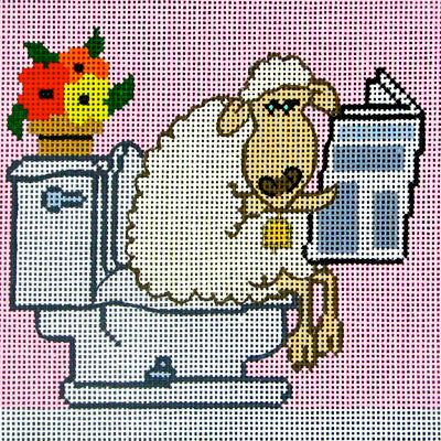 D5104 Sheep Sit 18 5x5 30