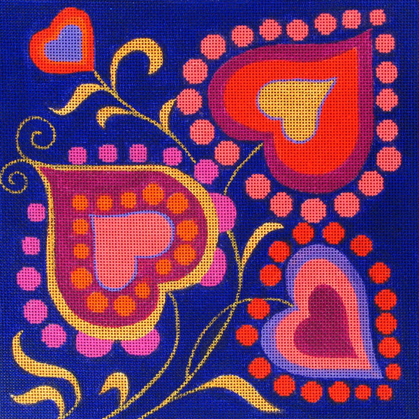 Heart Flowers 13ct