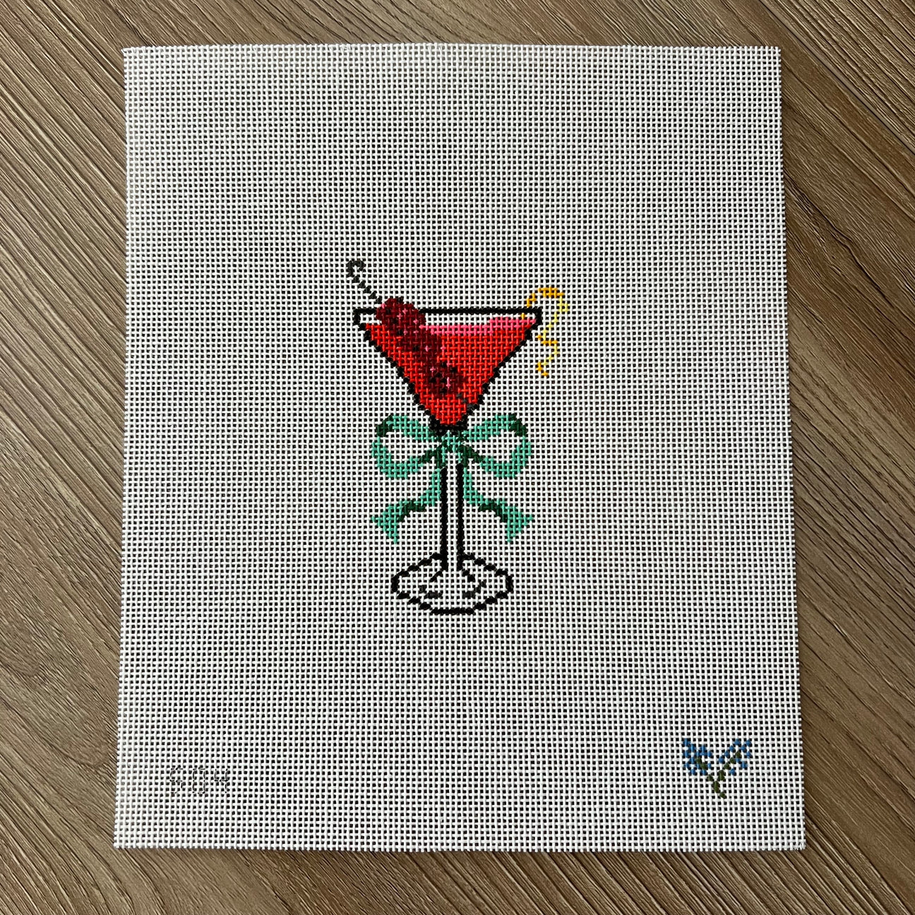 Cocktails - Raspberry Lemon Drop with Green Bow
