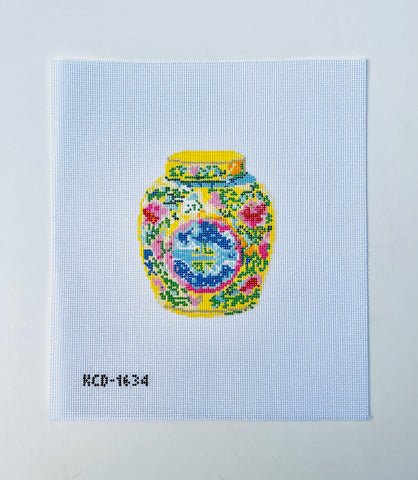 Haute Chinoiserie Yellow Canvas