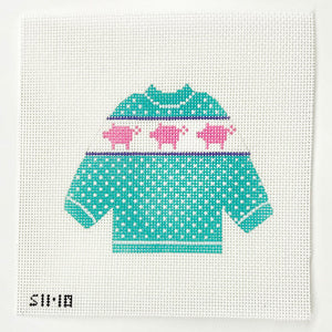 Sweater: Pink Pigs