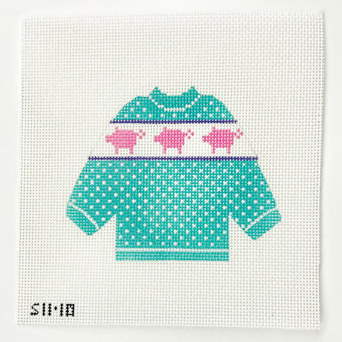 Sweater: Pink Pigs