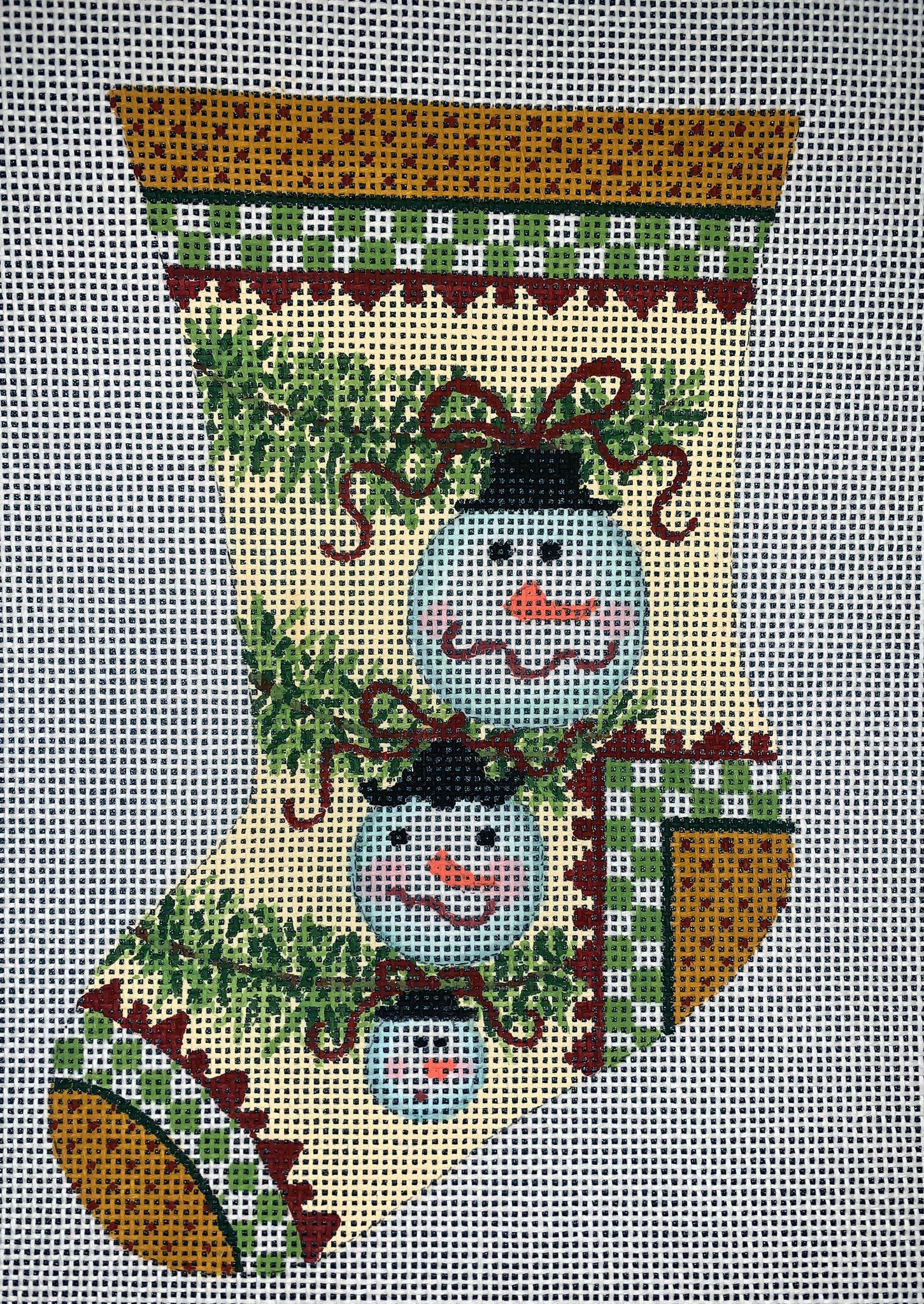 Stocking-Snowman Family