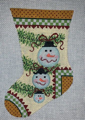 Stocking-Snowman Family