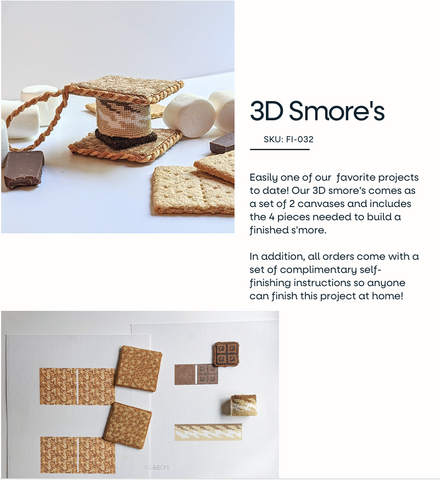 3D smores