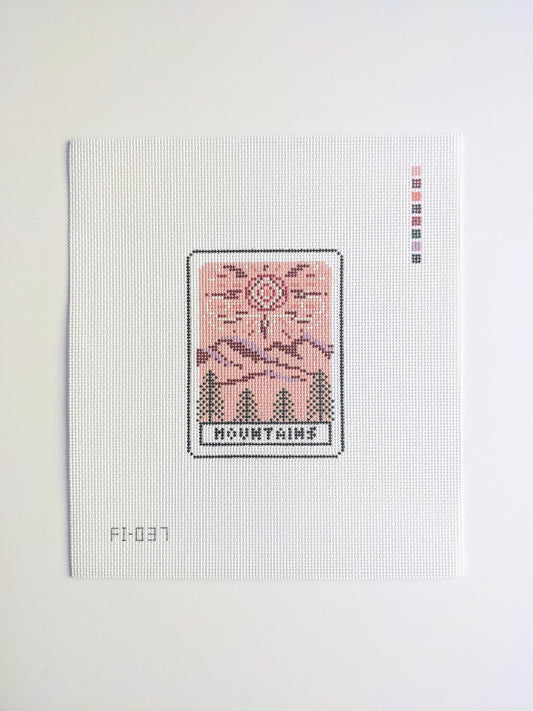 Mountains tarot card