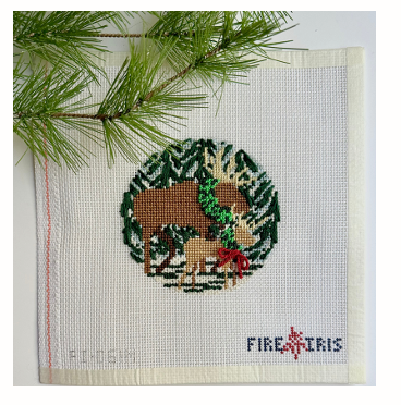 Walking in a Winter Moose-land