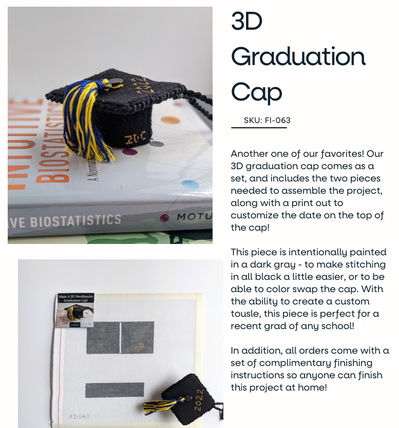 3D Grad Cap