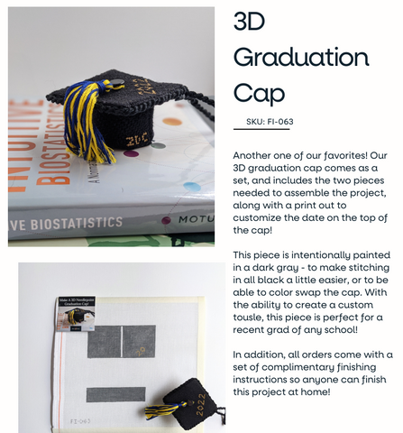 3D Grad Cap
