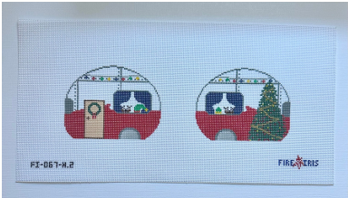 Double Sided Airstream - Holiday