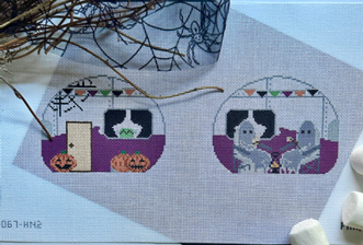 Double Sided Airstream - Halloween