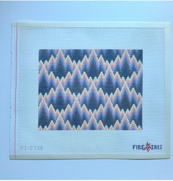 Mountain Bargello (Blues)