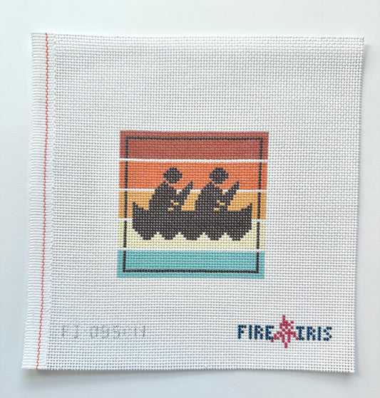 Multi Color Recreation - Canoe