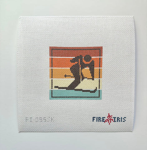 Multi Color Recreation - Skiier