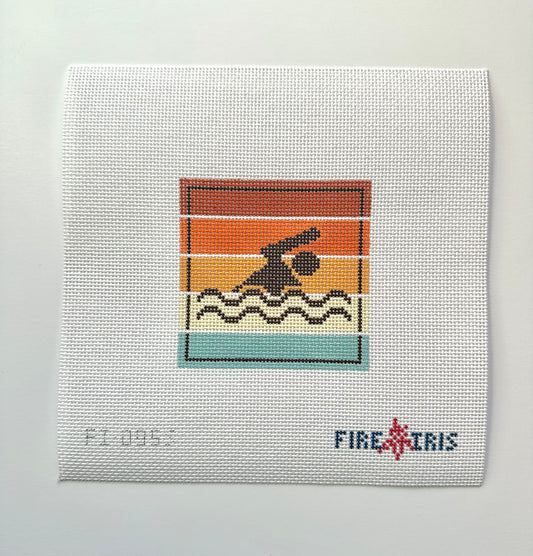 Multi Color Recreation - Swimmer